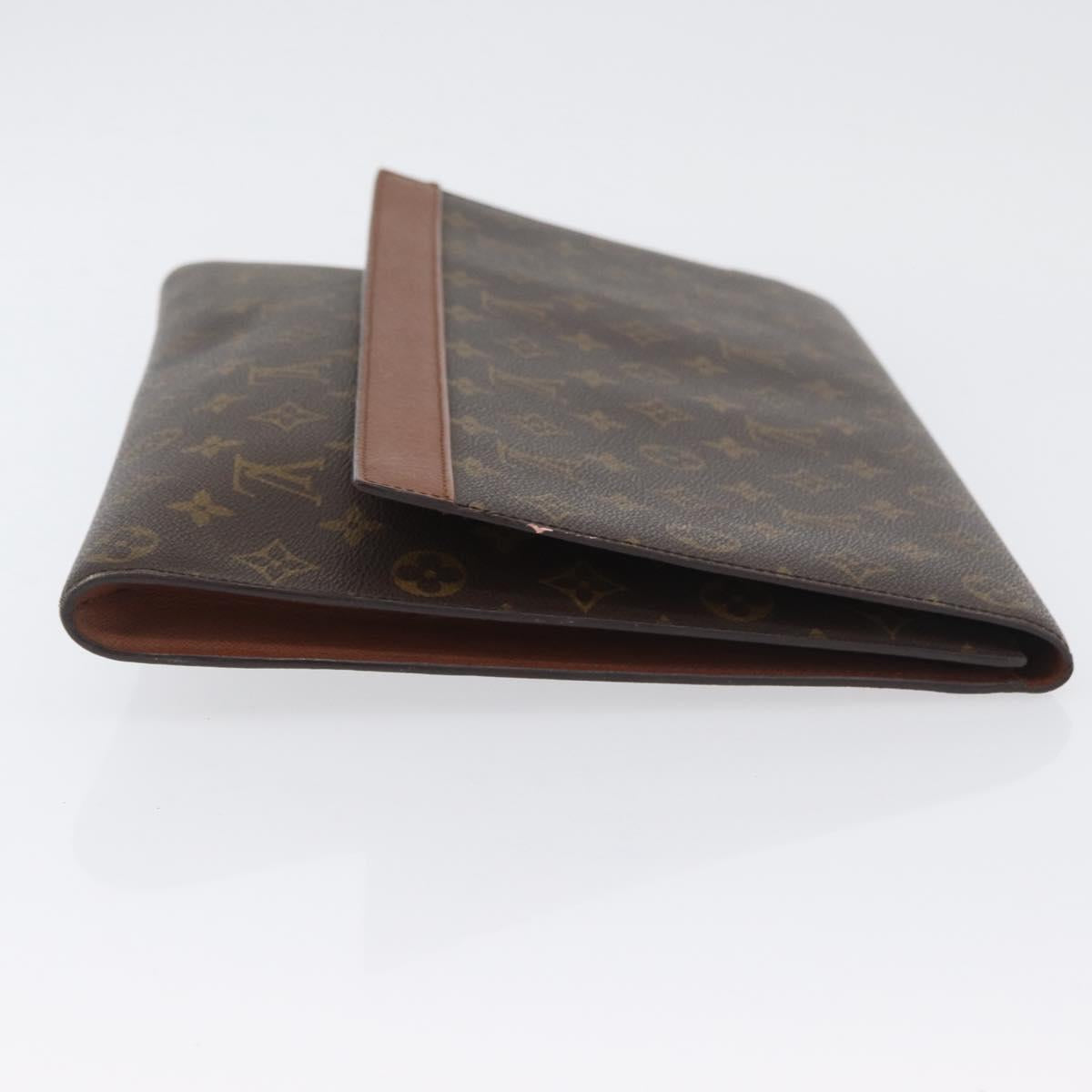 LOUIS VUITTON Monogram Porte Envelope Clutch Bag M51801 LV Auth ep13920