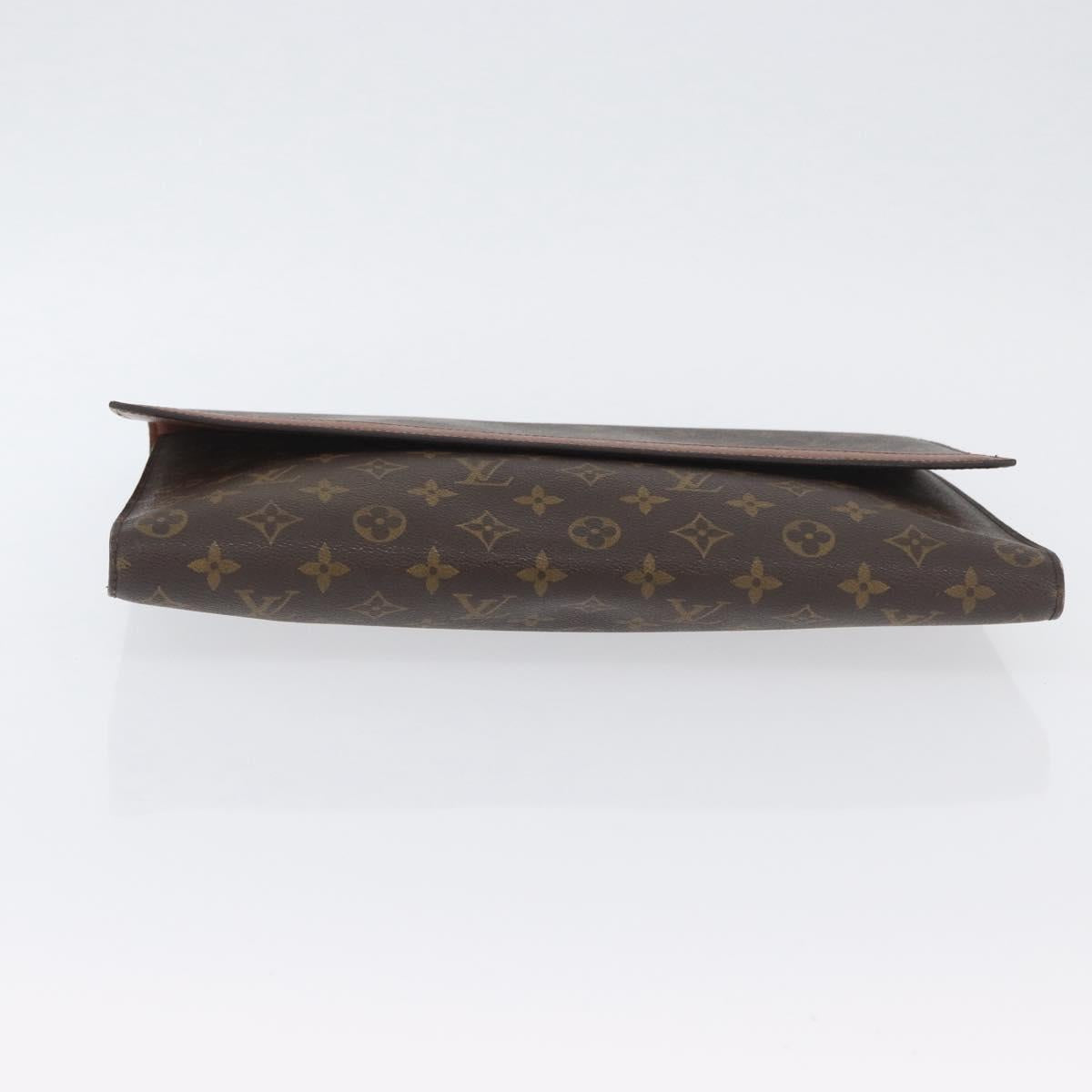 LOUIS VUITTON Monogram Porte Envelope Clutch Bag M51801 LV Auth ep13920