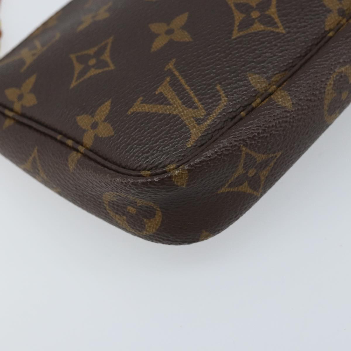 LOUIS VUITTON Monogram Pochette Accessoires Pouch M51980 LV Auth ep13941V