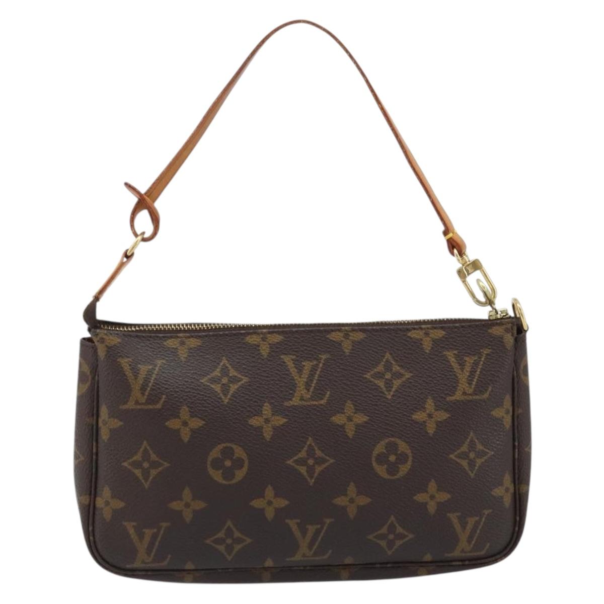 LOUIS VUITTON Monogram Pochette Accessoires Pouch M51980 LV Auth ep13941V