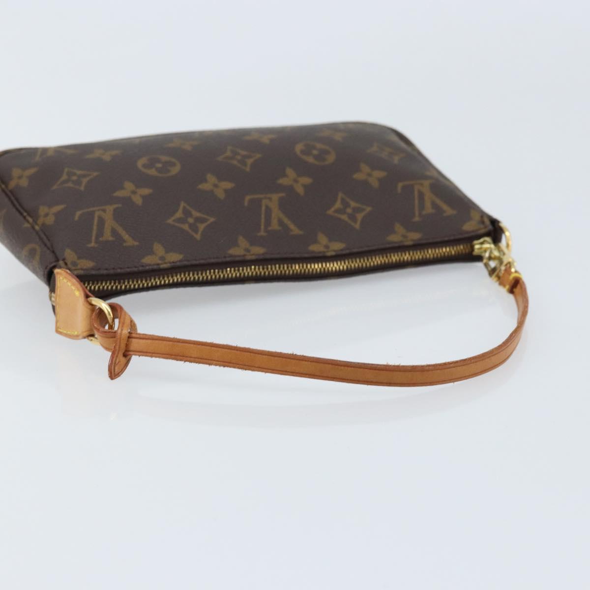 LOUIS VUITTON Monogram Pochette Accessoires Pouch M51980 LV Auth ep13941V