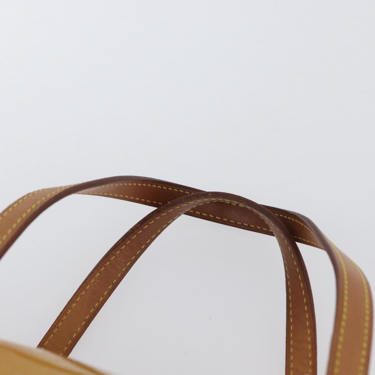 LOUIS VUITTON Monogram Vernis Bedford Hand Bag Beige M91006 LV Auth ep13944A