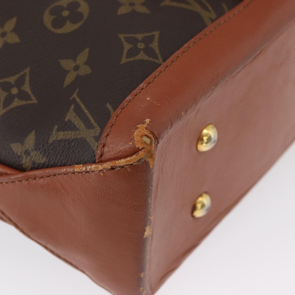 LOUIS VUITTON Monogram Sack Weekend PM Hand Bag M42425 LV Auth ep13954