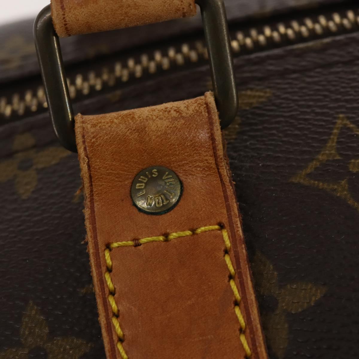 LOUIS VUITTON Monogram Keepall 60 Boston Bag M41422 LV Auth ep13958