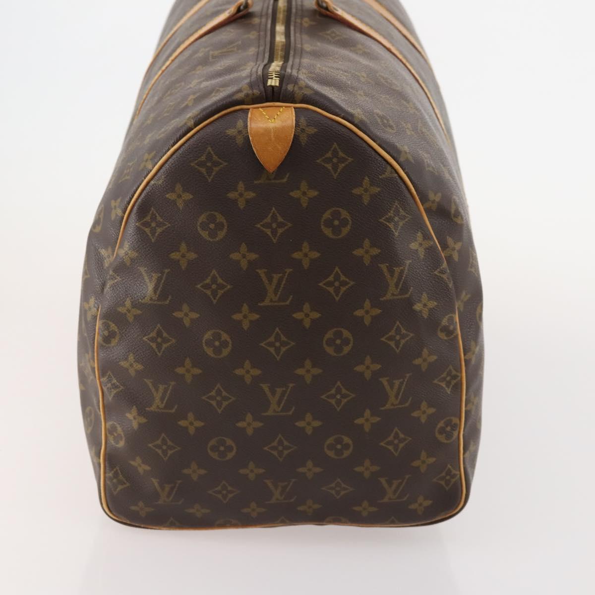 LOUIS VUITTON Monogram Keepall 60 Boston Bag M41422 LV Auth ep13958