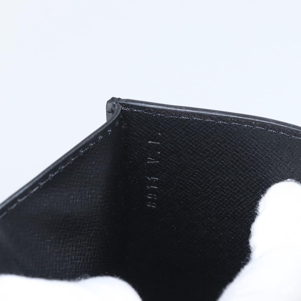 LOUIS VUITTON Epi Montaigne 27 Clutch Bag Black M52652 LV Auth ep13974