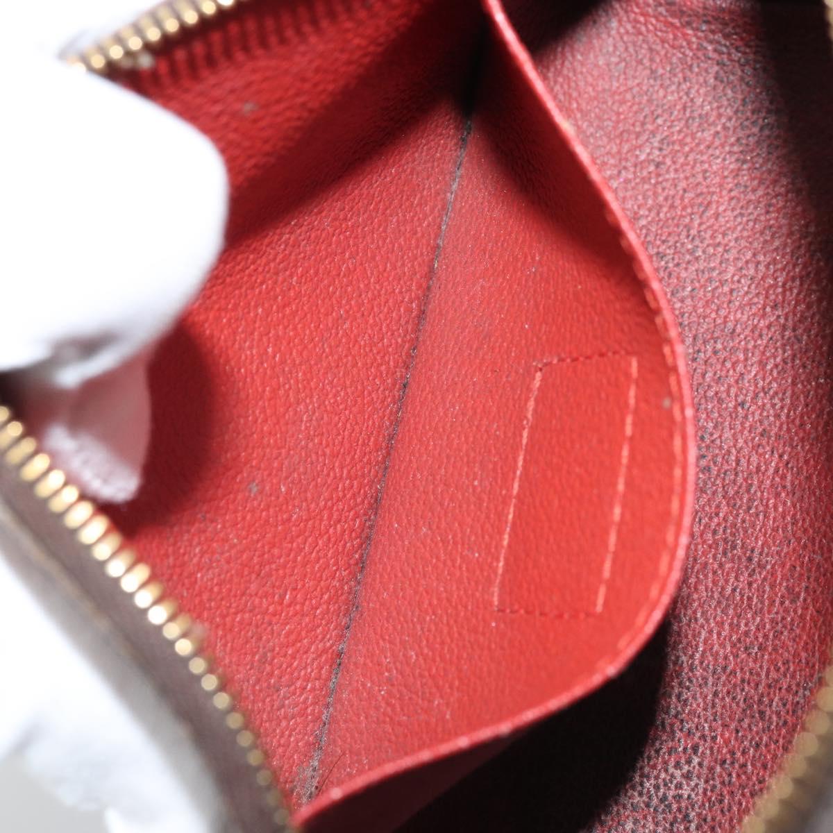 LOUIS VUITTON Damier Ebene Pochette Cosmetic PM Pouch N47516 LV Auth ep13975