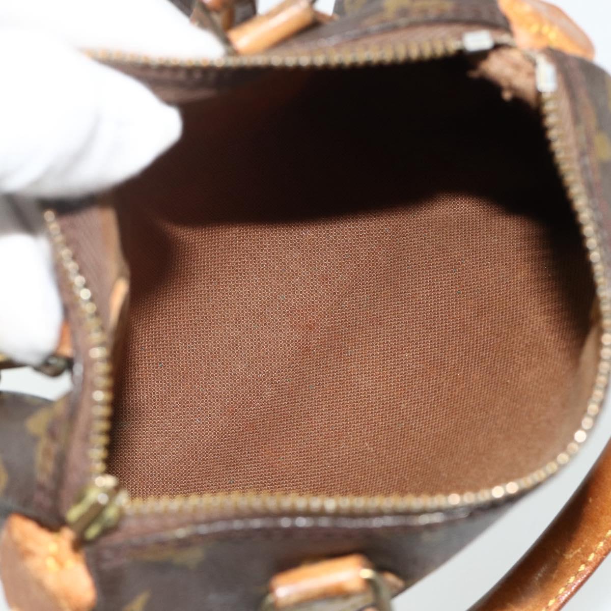 LOUIS VUITTON Monogram Mini Speedy Hand Bag M41534 LV Auth ep13988