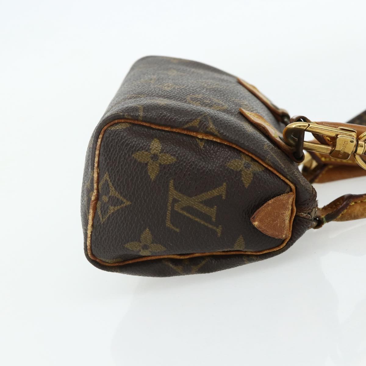 LOUIS VUITTON Monogram Mini Speedy Hand Bag M41534 LV Auth ep13988