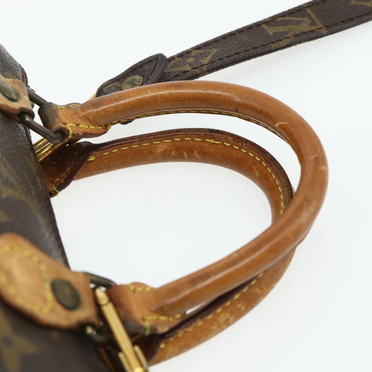 LOUIS VUITTON Monogram Mini Speedy Hand Bag M41534 LV Auth ep13988