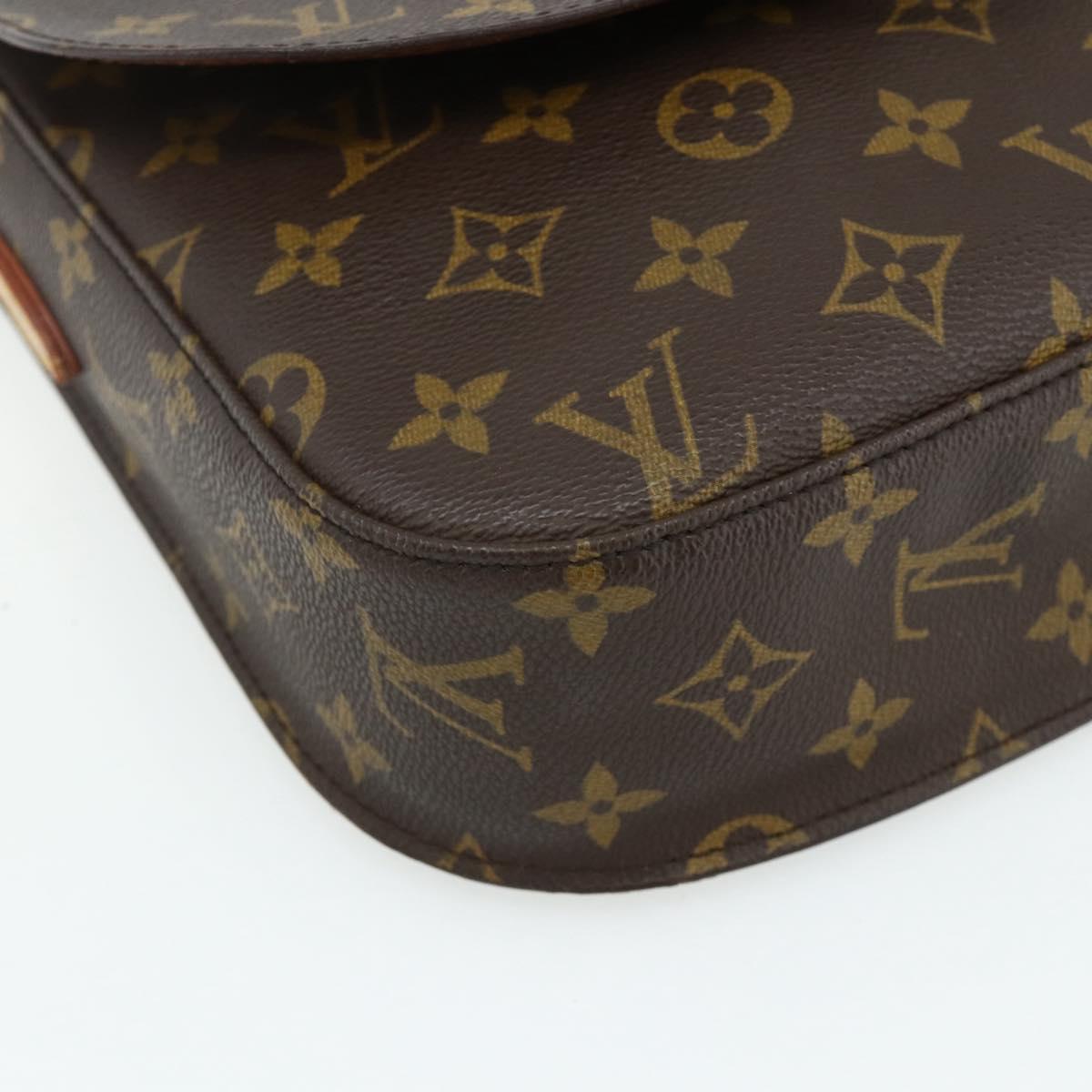 LOUIS VUITTON Monogram Saint Cloud GM Shoulder Bag M51242 LV Auth ep13993