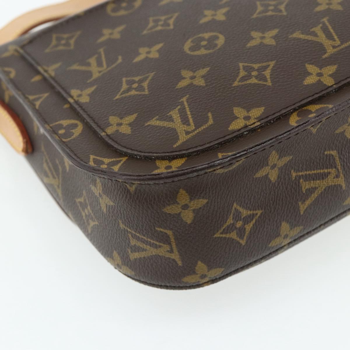 LOUIS VUITTON Monogram Saint Cloud GM Shoulder Bag M51242 LV Auth ep13993