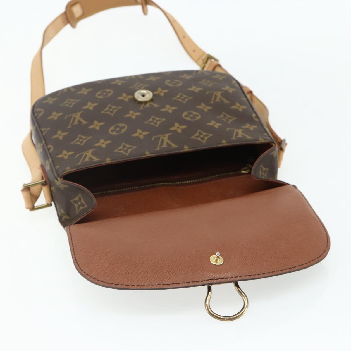 LOUIS VUITTON Monogram Saint Cloud GM Shoulder Bag M51242 LV Auth ep13993
