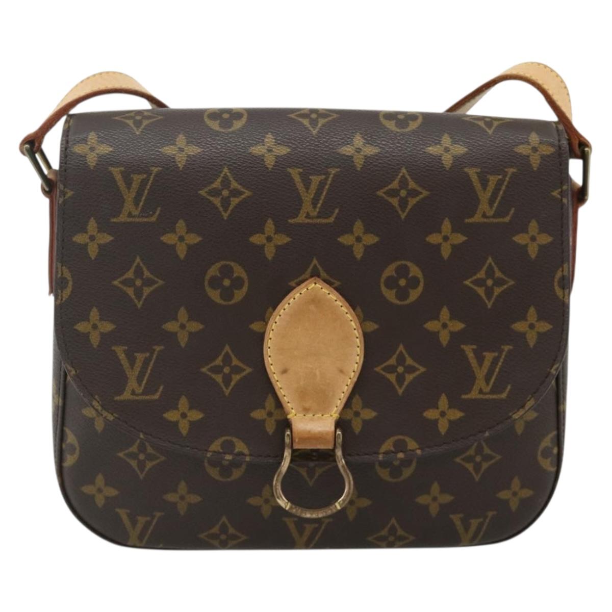 LOUIS VUITTON Monogram Saint Cloud GM Shoulder Bag M51242 LV Auth ep13993