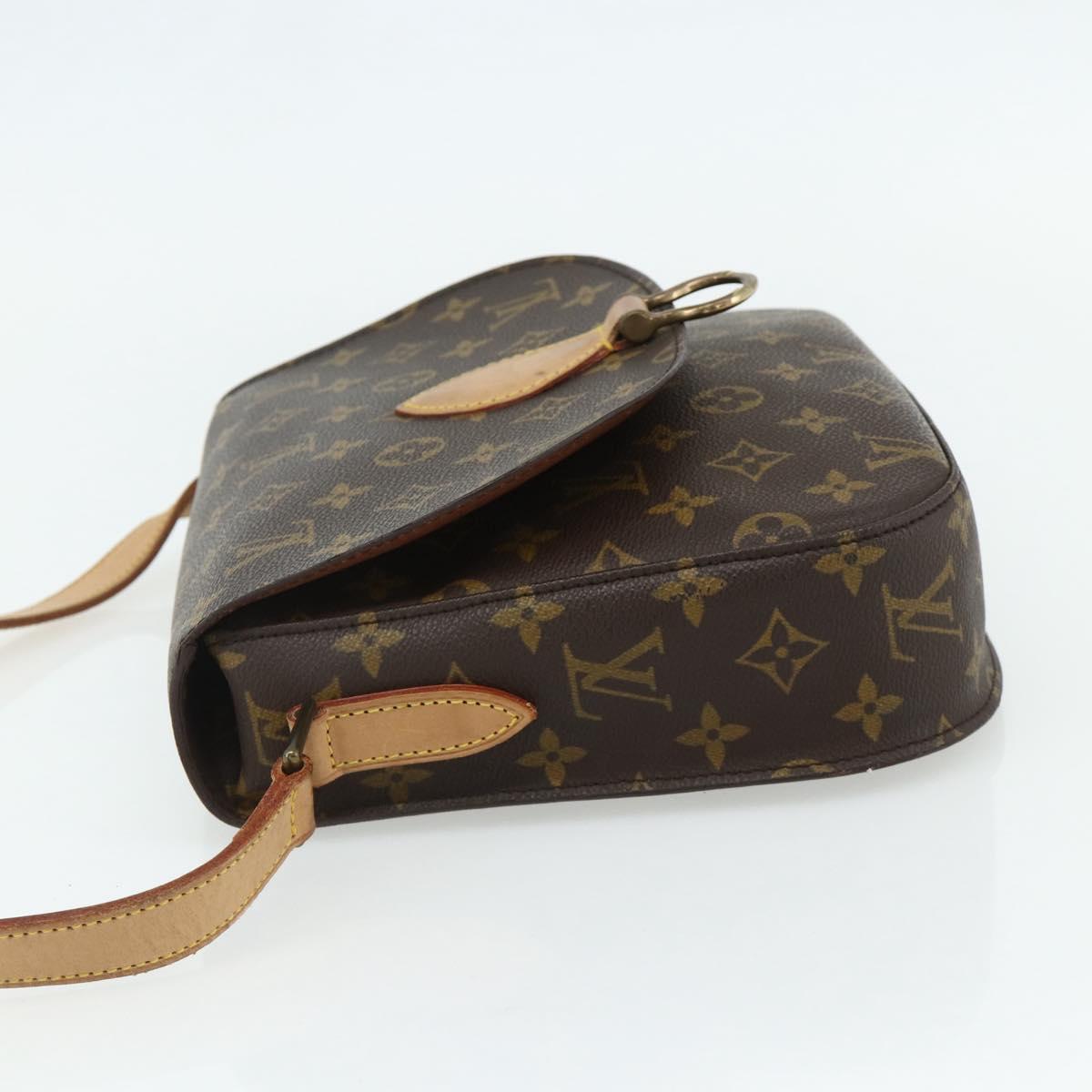 LOUIS VUITTON Monogram Saint Cloud GM Shoulder Bag M51242 LV Auth ep13993