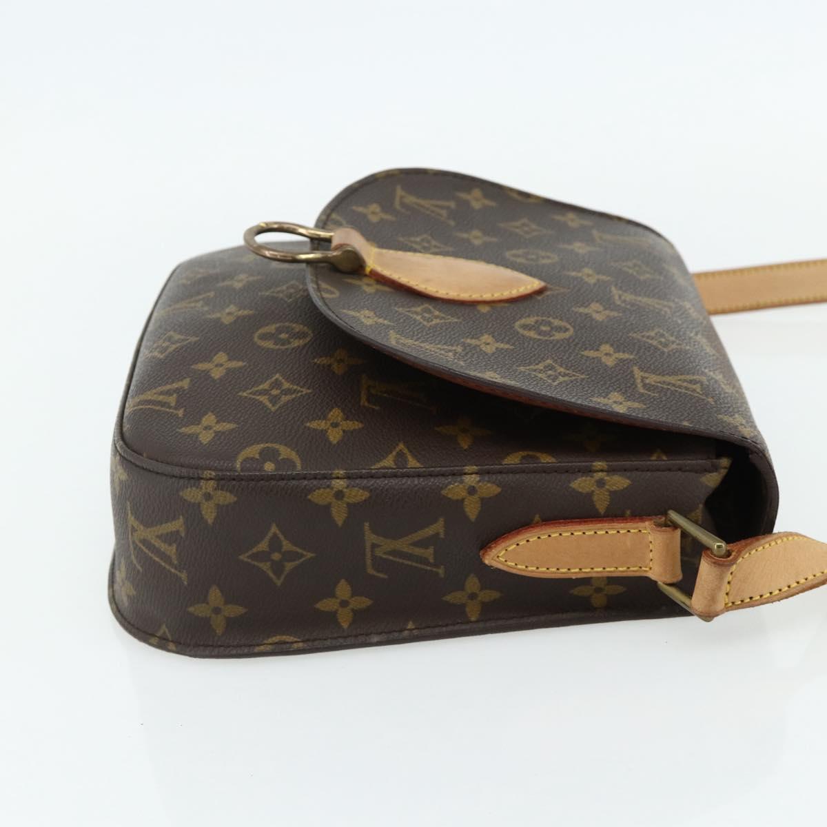 LOUIS VUITTON Monogram Saint Cloud GM Shoulder Bag M51242 LV Auth ep13993