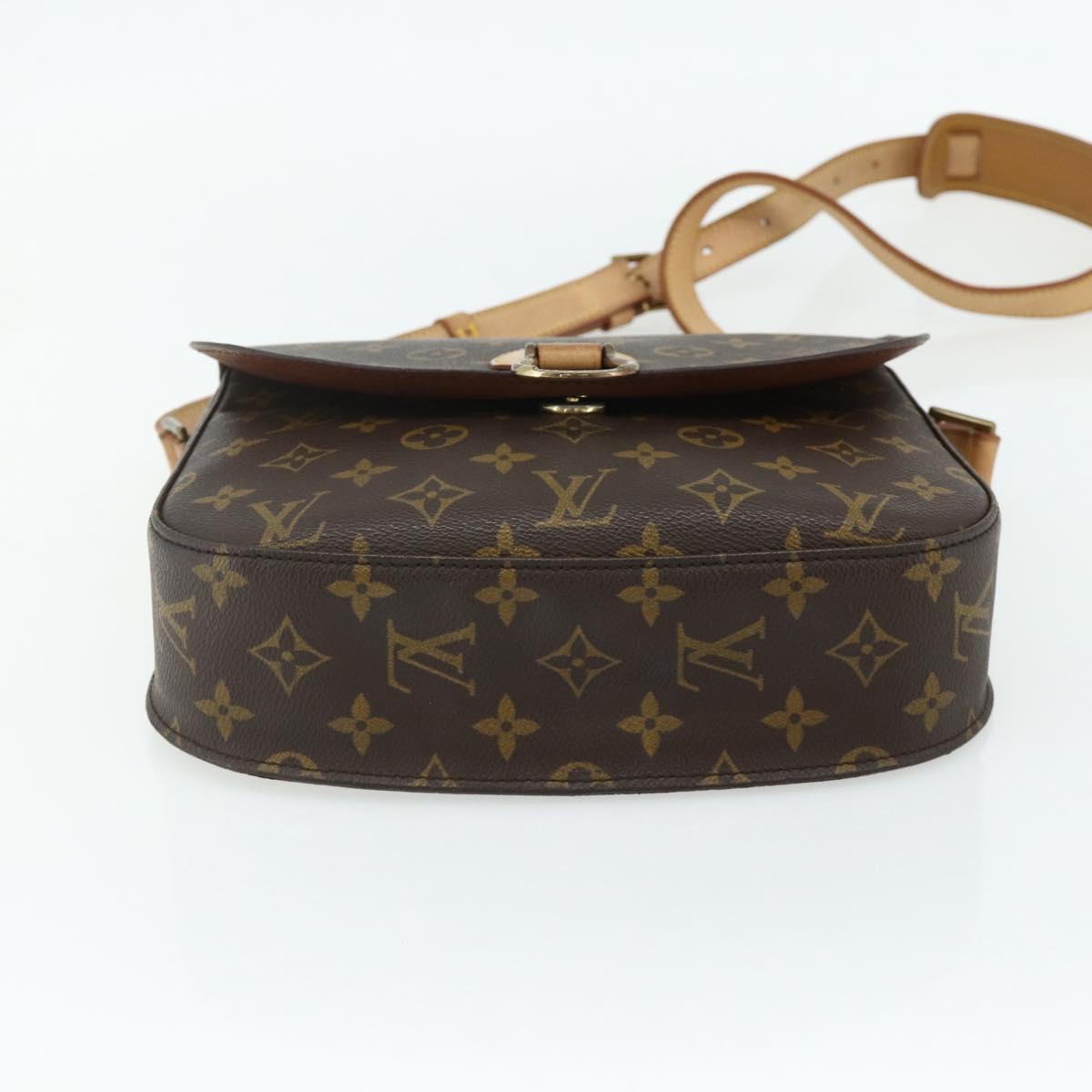 LOUIS VUITTON Monogram Saint Cloud GM Shoulder Bag M51242 LV Auth ep13993