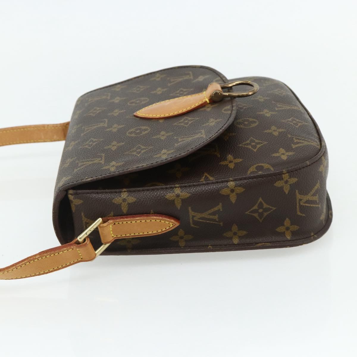 LOUIS VUITTON Monogram Saint Cloud GM Shoulder Bag M51242 LV Auth ep13994