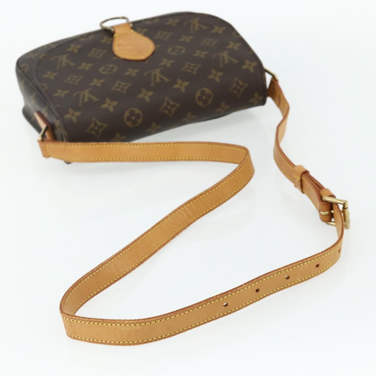 LOUIS VUITTON Monogram Saint Cloud GM Shoulder Bag M51242 LV Auth ep13994