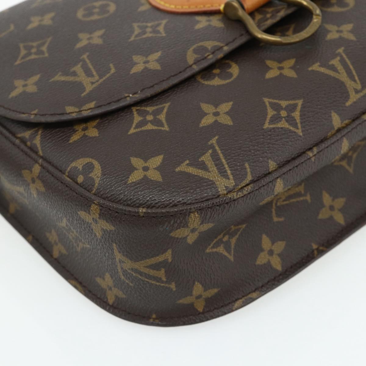 LOUIS VUITTON Monogram Saint Cloud GM Shoulder Bag M51242 LV Auth ep13995