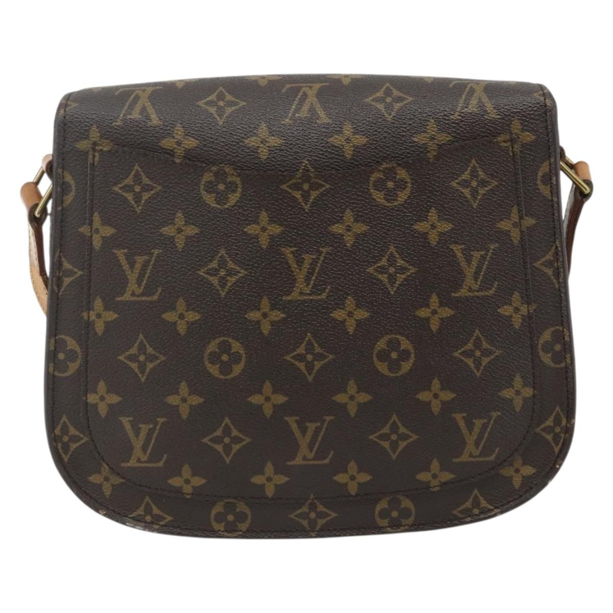 LOUIS VUITTON Monogram Saint Cloud GM Shoulder Bag M51242 LV Auth ep13995