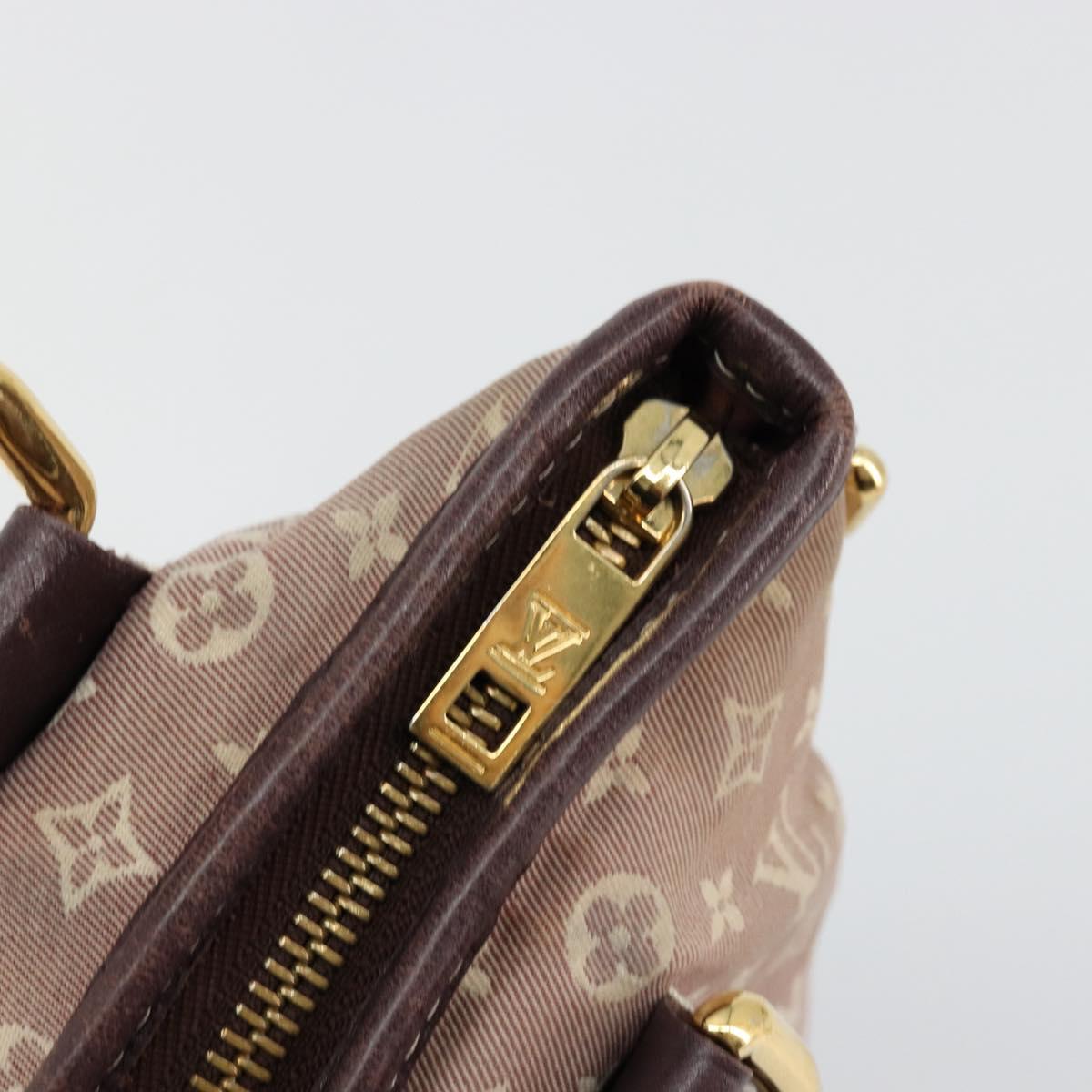 LOUIS VUITTON Monogram Idylle Elegy Bag 2way Red sepia M56698 LV Auth ep13998