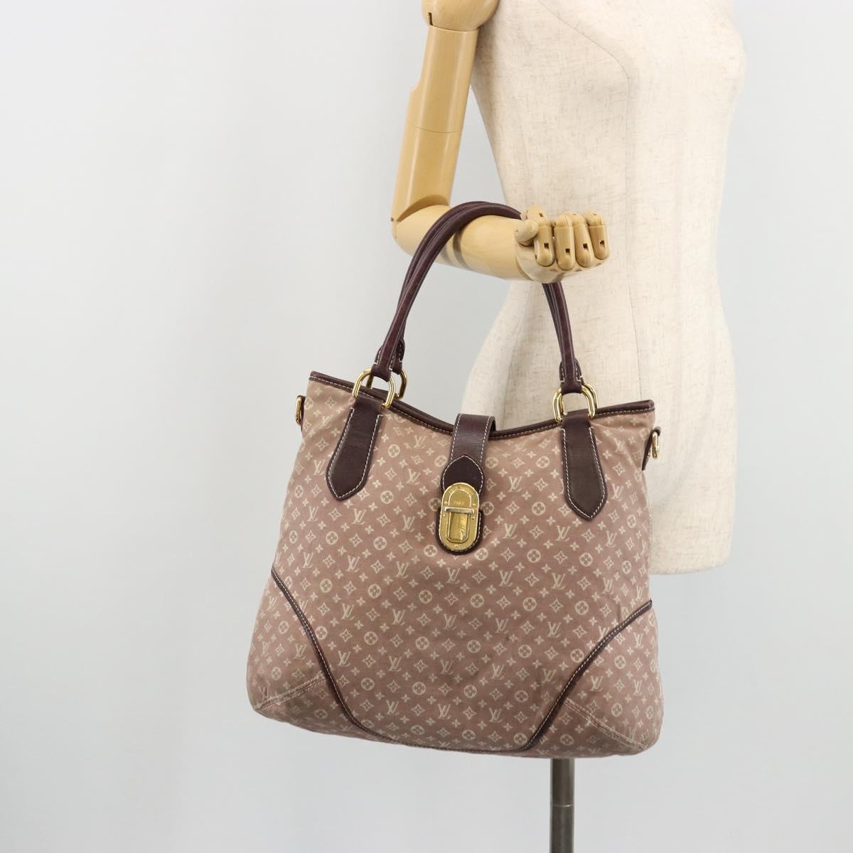 LOUIS VUITTON Monogram Idylle Elegy Bag 2way Red sepia M56698 LV Auth ep13998