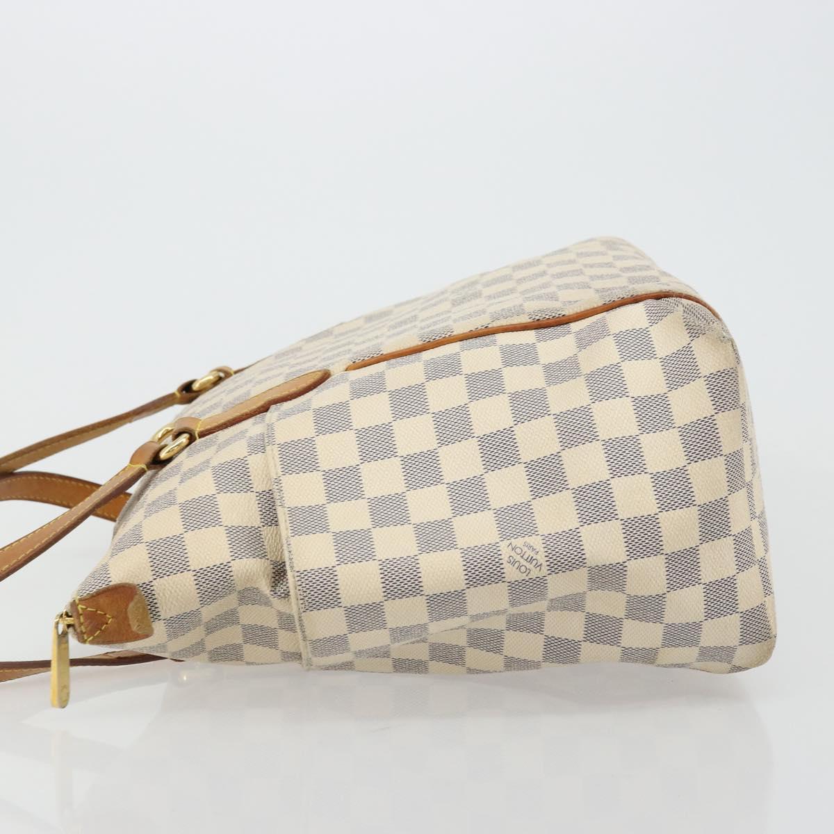 LOUIS VUITTON Damier Azur Totally MM Tote Bag N51262 LV Auth ep14003