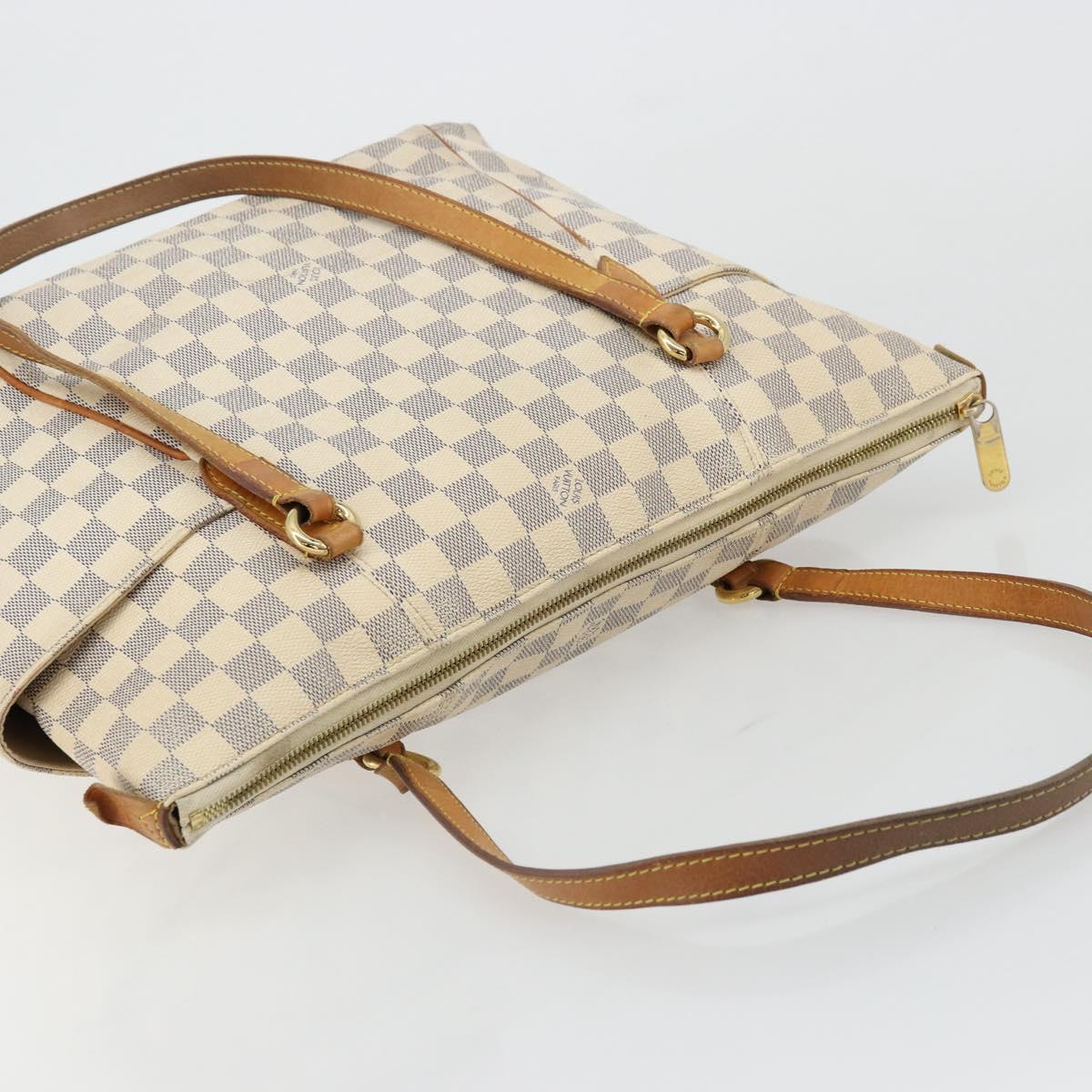 LOUIS VUITTON Damier Azur Totally MM Tote Bag N51262 LV Auth ep14003