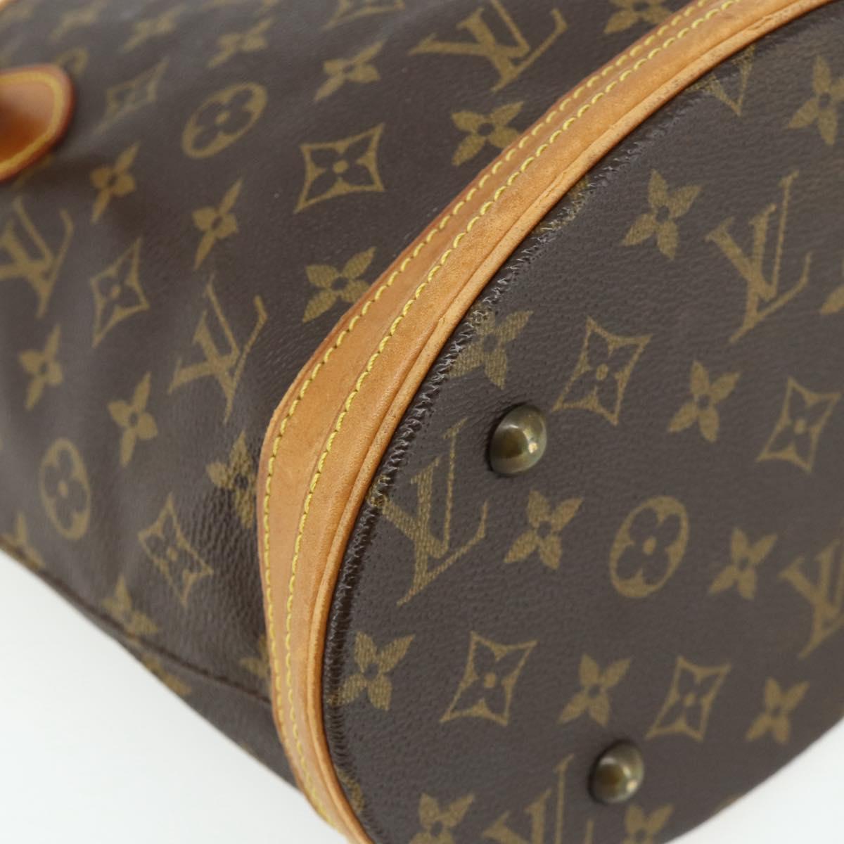 LOUIS VUITTON Monogram Bucket PM Shoulder Bag M42238 LV Auth ep14017