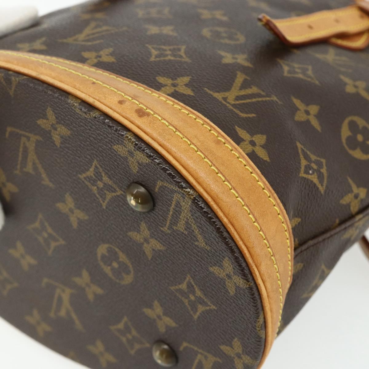 LOUIS VUITTON Monogram Bucket PM Shoulder Bag M42238 LV Auth ep14017