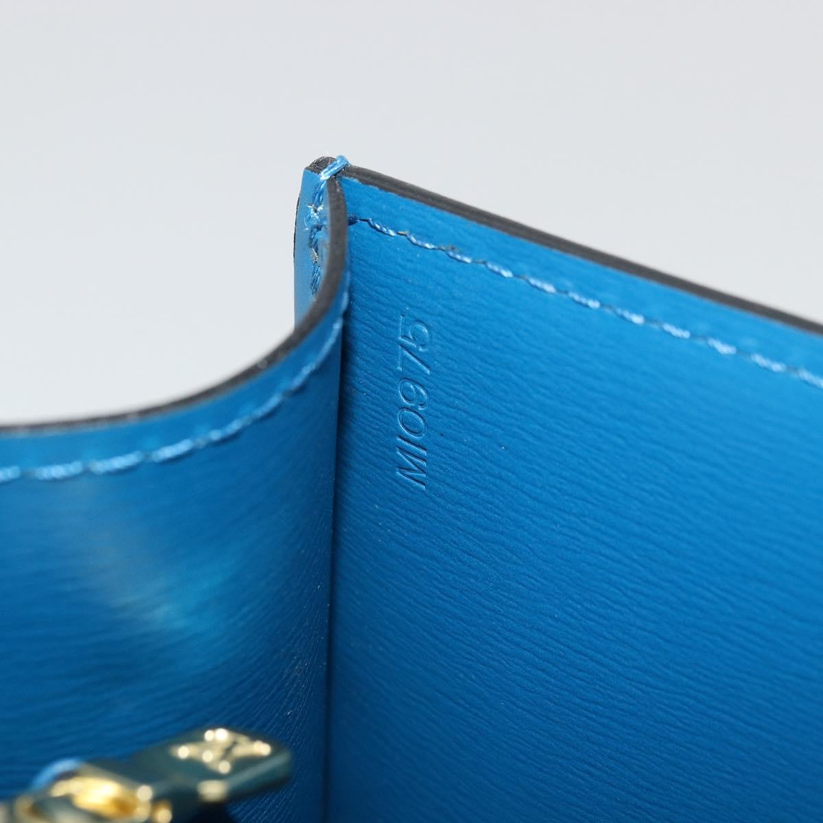 LOUIS VUITTON Epi Malesherbes Hand Bag Blue M52375 LV Auth ep14021A