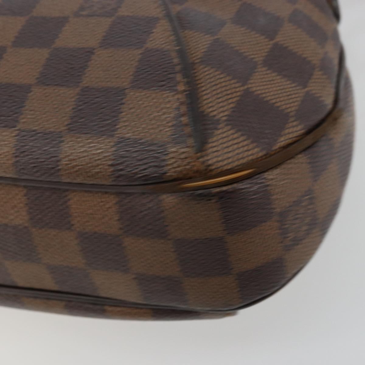 LOUIS VUITTON Damier Ebene Thames PM Shoulder Bag N48180 LV Auth ep14033