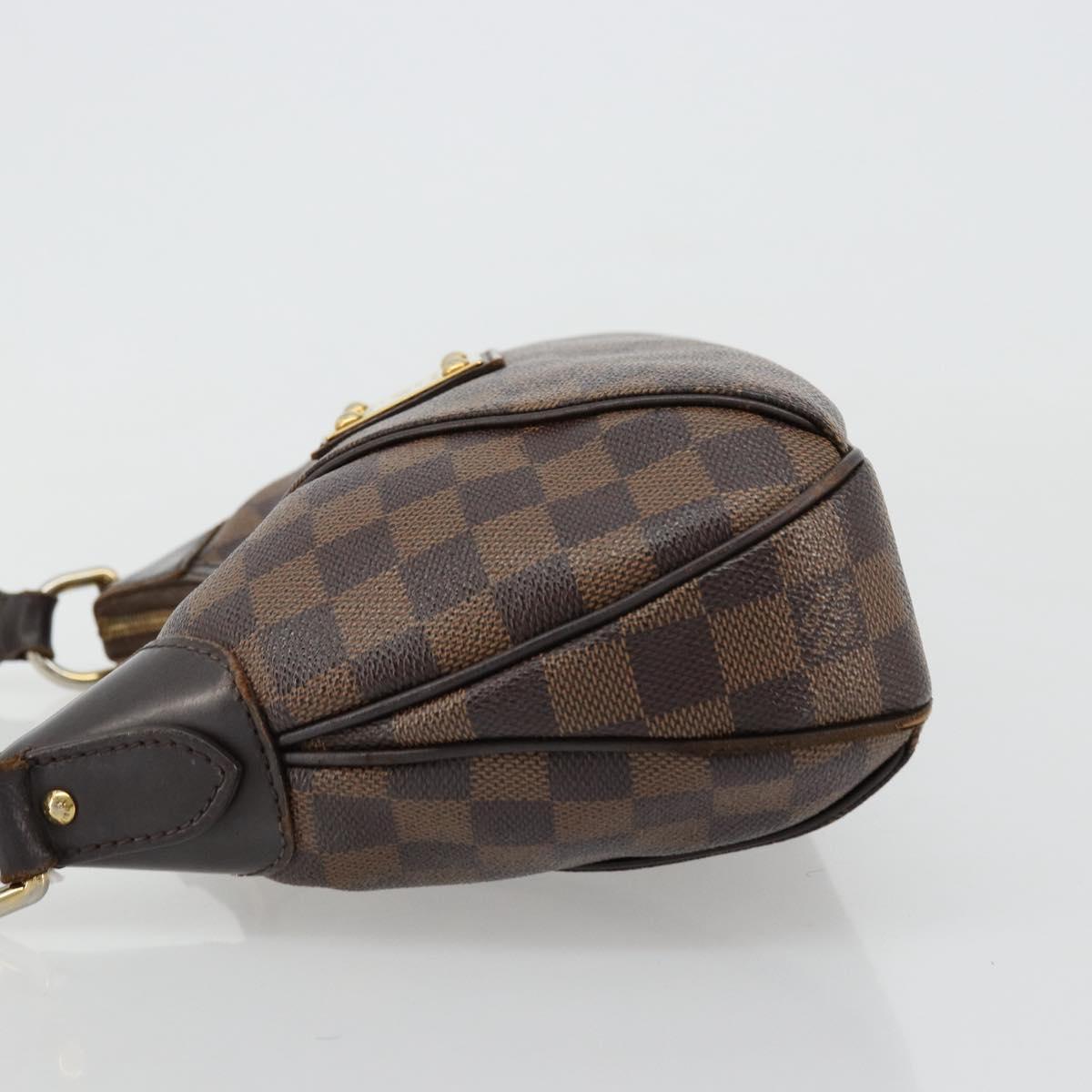 LOUIS VUITTON Damier Ebene Thames PM Shoulder Bag N48180 LV Auth ep14033