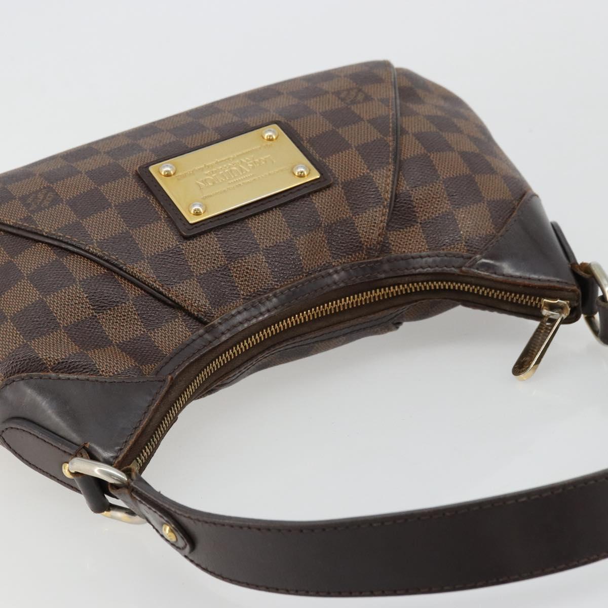 LOUIS VUITTON Damier Ebene Thames PM Shoulder Bag N48180 LV Auth ep14033