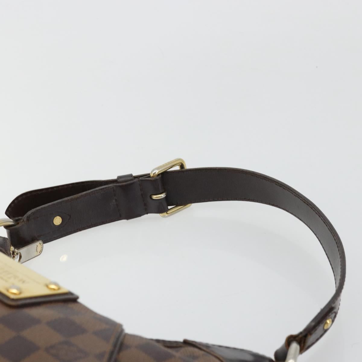 LOUIS VUITTON Damier Ebene Thames PM Shoulder Bag N48180 LV Auth ep14033