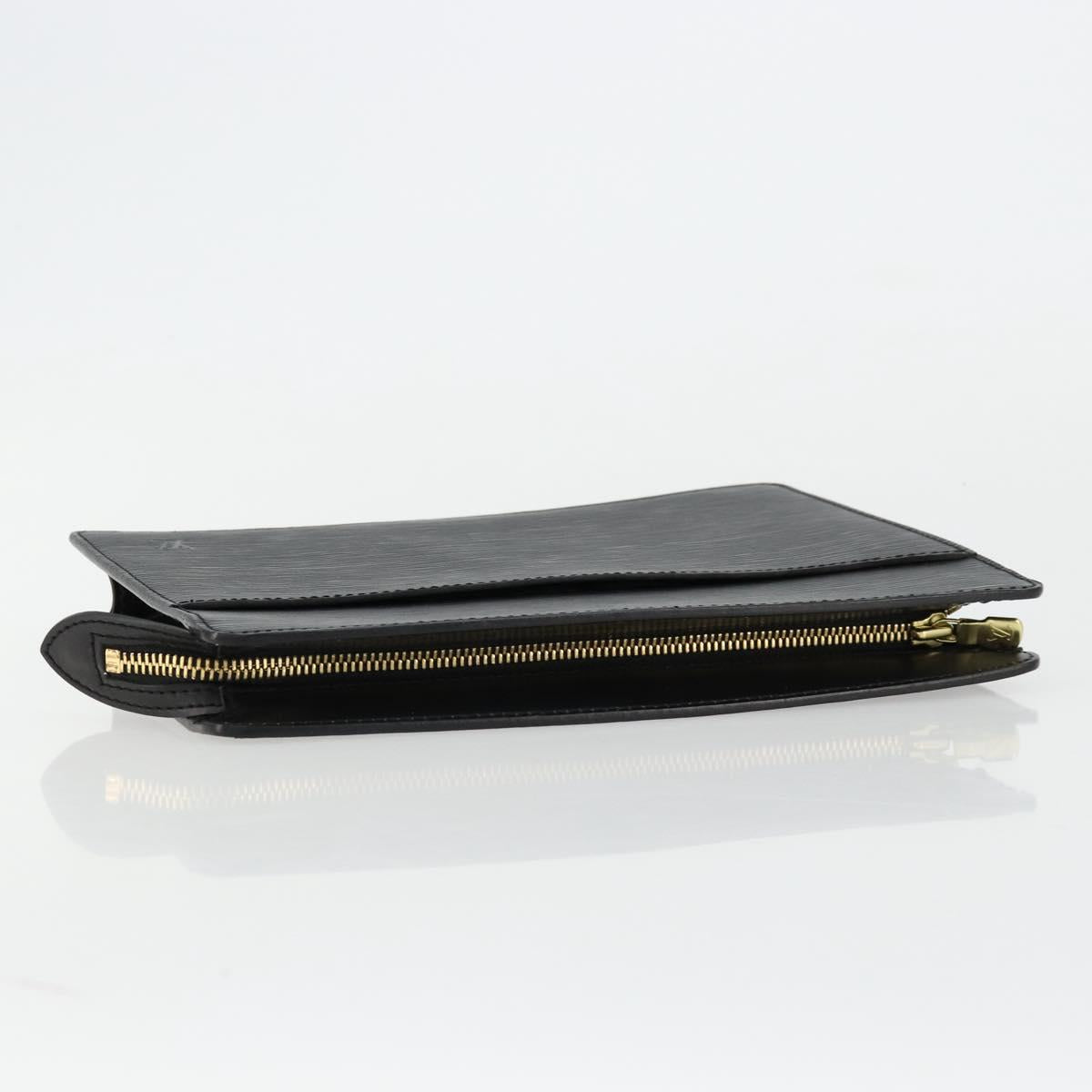 LOUIS VUITTON Epi Pochette Homme Clutch Bag Black M52522 LV Auth ep14051