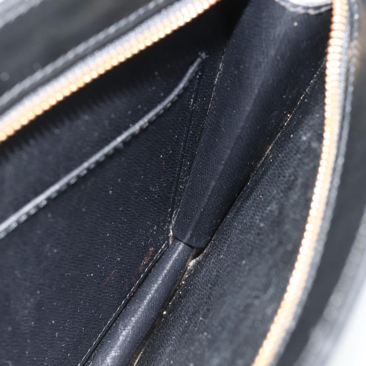 LOUIS VUITTON Epi Pochette Homme Clutch Bag Black M52522 LV Auth ep14052