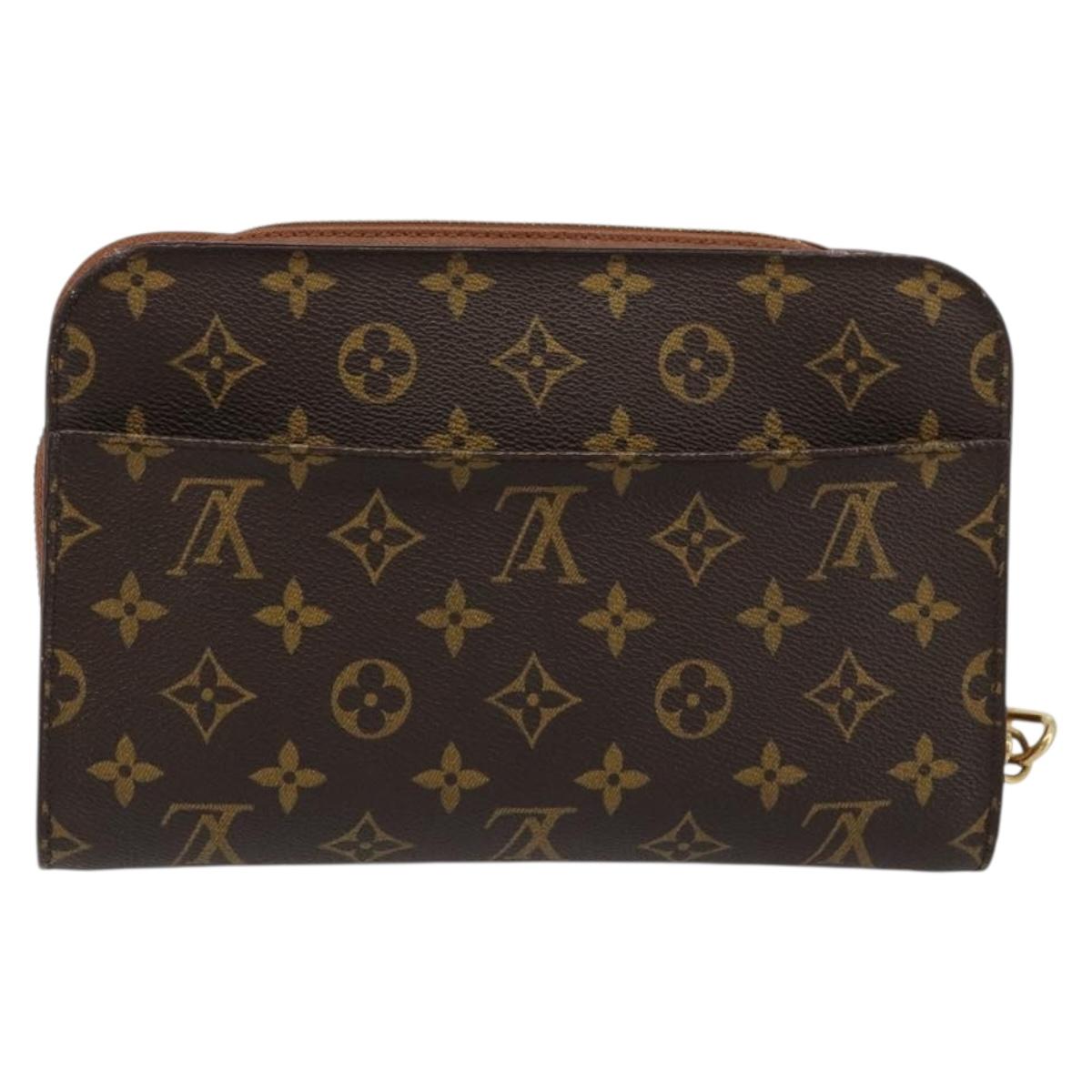 LOUIS VUITTON Monogram Orsay Clutch Bag M51790 LV Auth ep14064