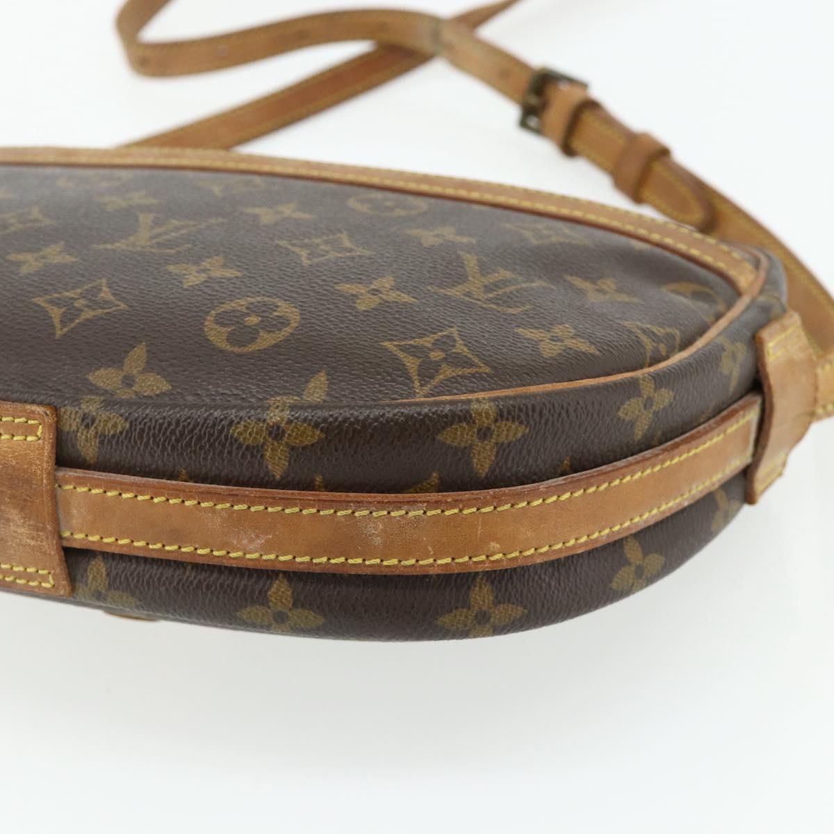 LOUIS VUITTON Monogram Jeune Fille MM Shoulder Bag M51226 LV Auth ep14067