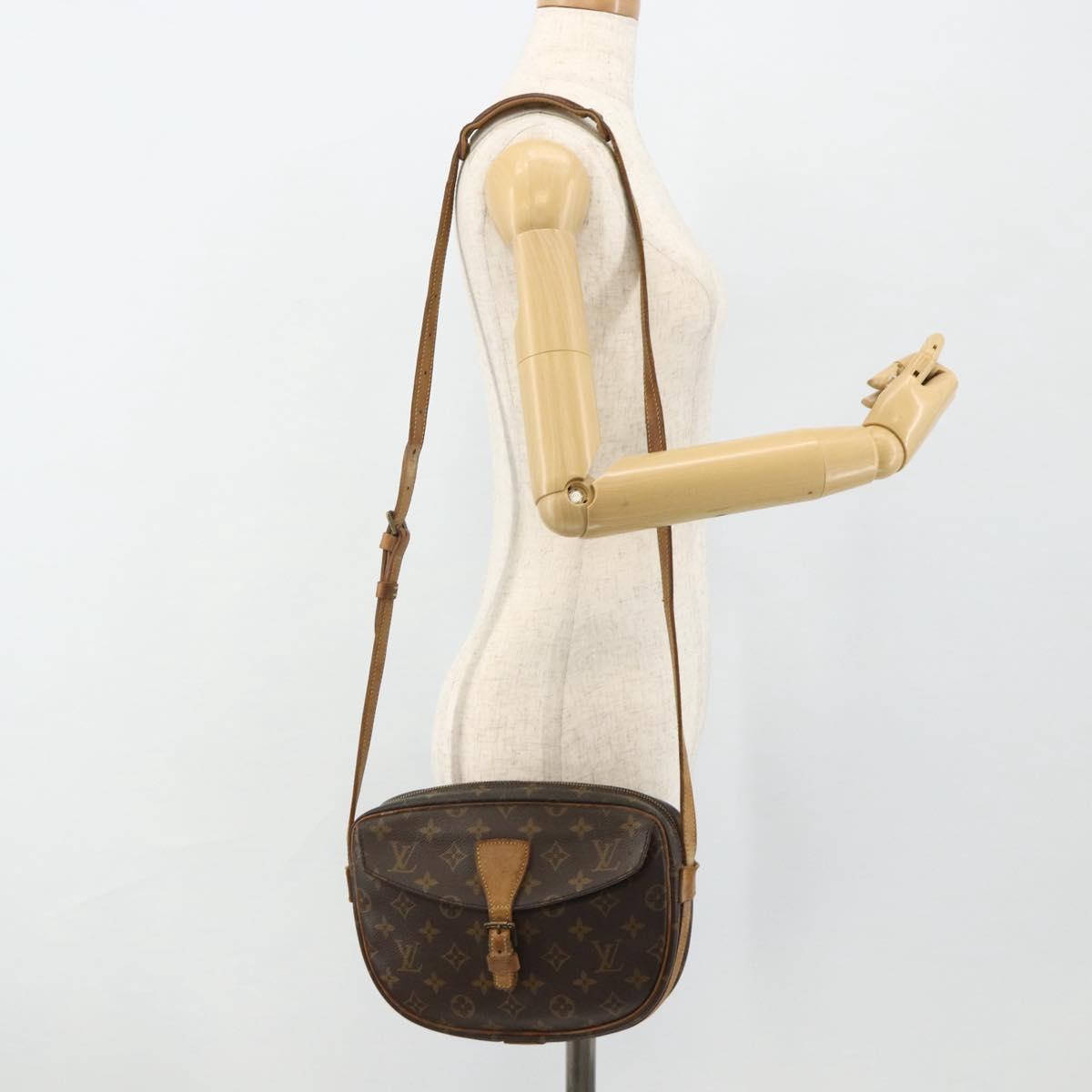 LOUIS VUITTON Monogram Jeune Fille MM Shoulder Bag M51226 LV Auth ep14067