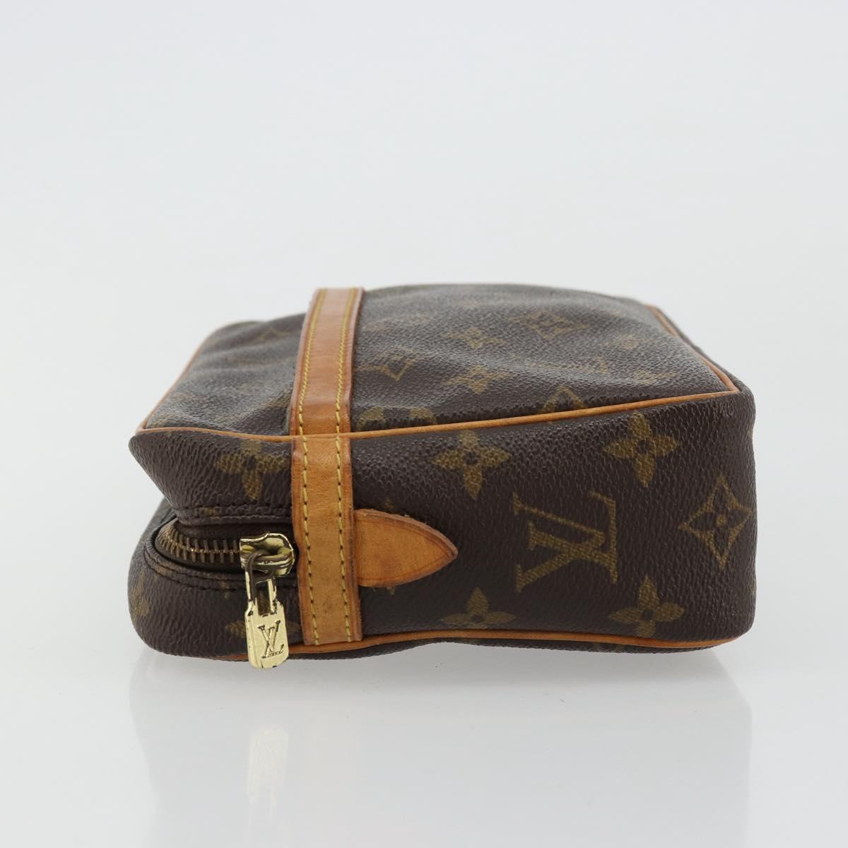 LOUIS VUITTON Monogram Compiegne 23 Clutch Bag M51847 LV Auth ep14103