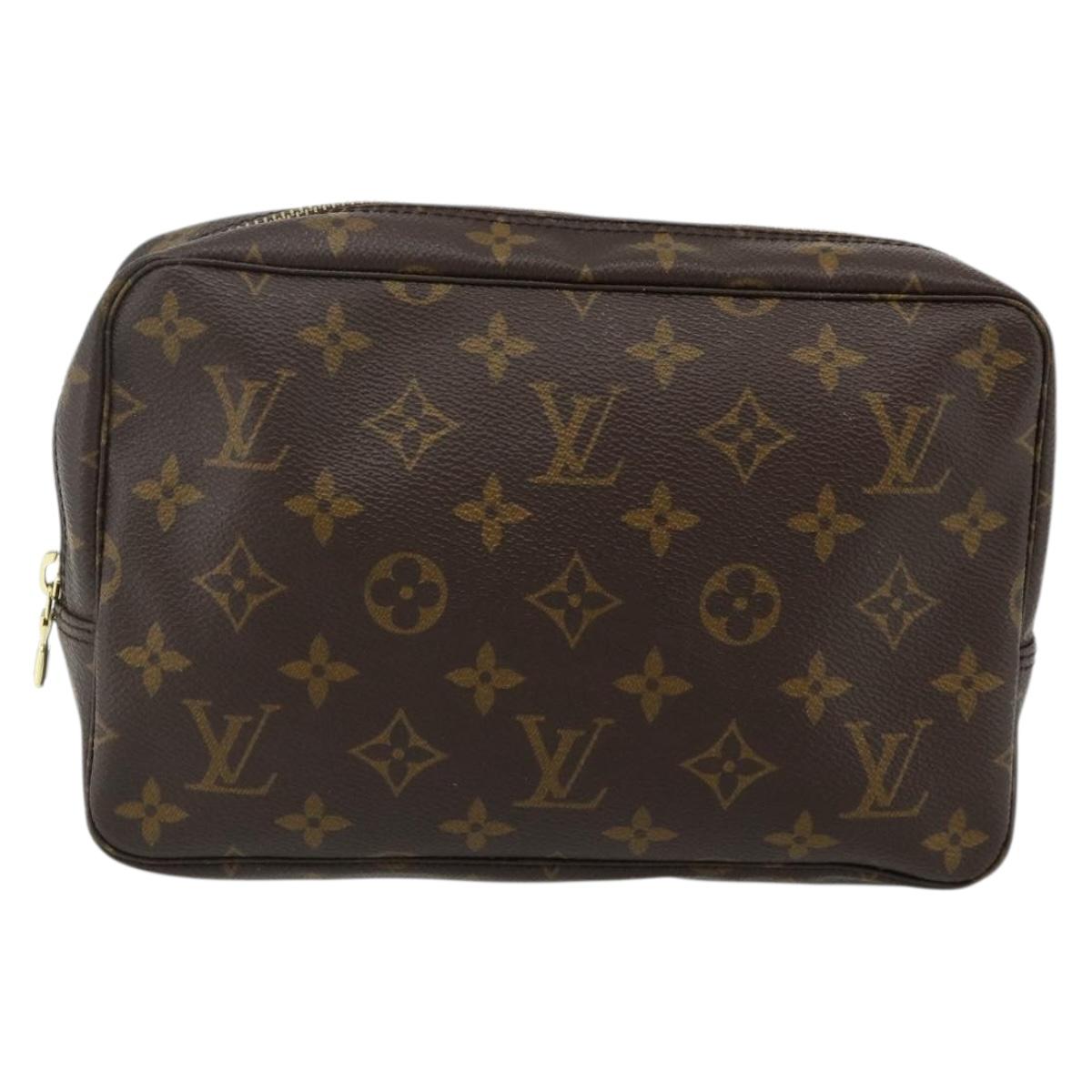LOUIS VUITTON Monogram Trousse Toilette 23 Clutch Bag M47524 LV Auth ep14109