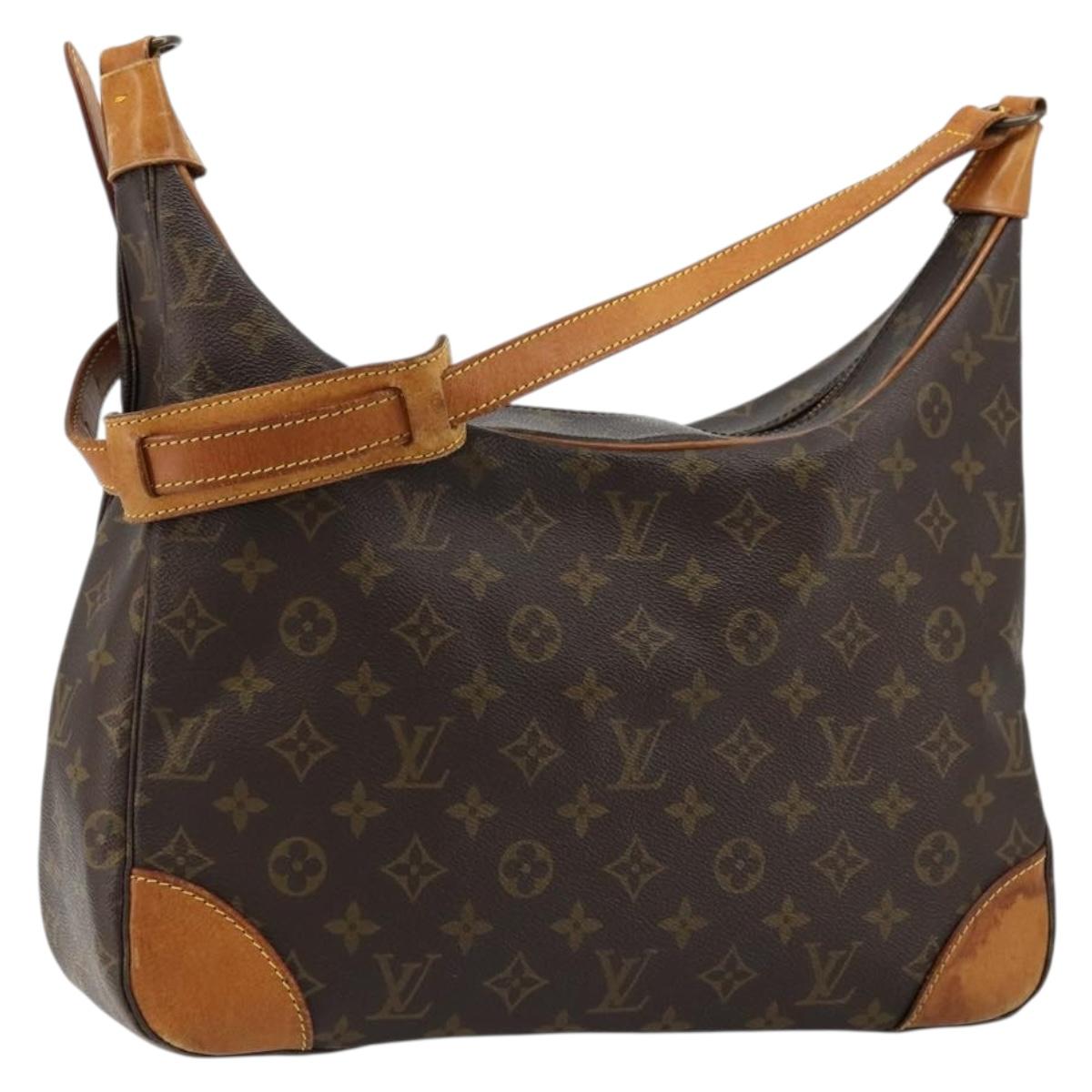 LOUIS VUITTON Monogram Boulogne 35 Shoulder Bag M51260 LV Auth ep14111