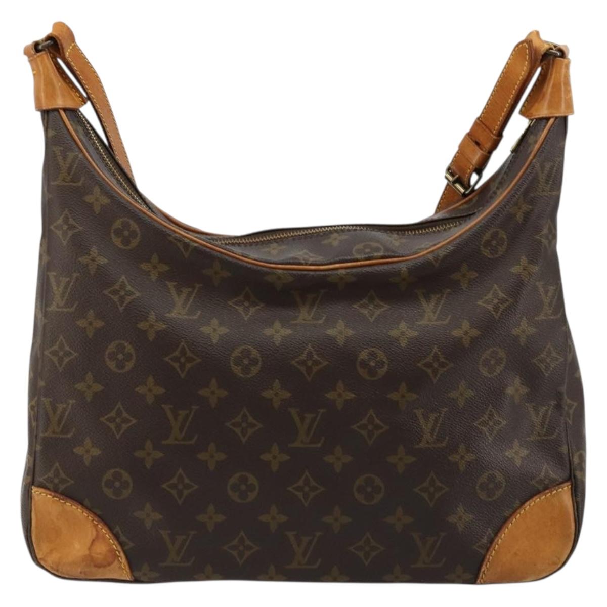 LOUIS VUITTON Monogram Boulogne 35 Shoulder Bag M51260 LV Auth ep14111