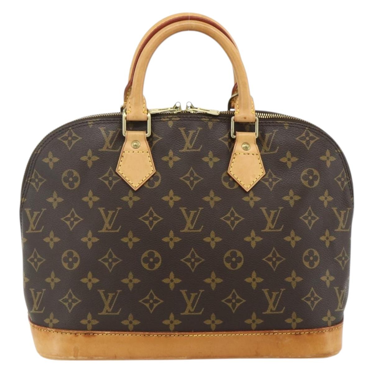 LOUIS VUITTON Monogram Alma Hand Bag M51130 LV Auth ep14118