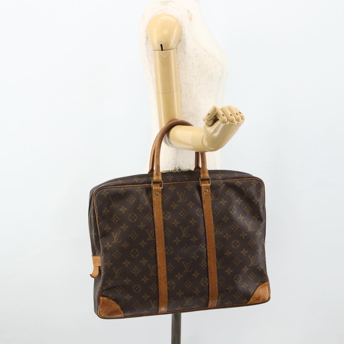 LOUIS VUITTON Monogram Porte Documents Voyage Business Bag M53361 Auth ep14129