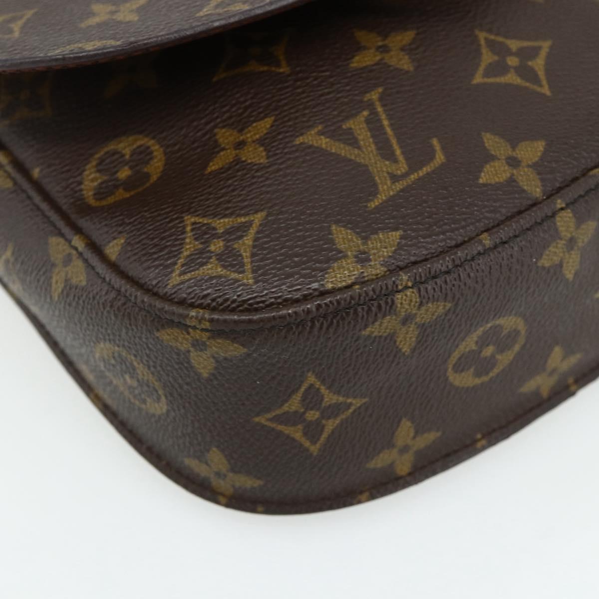 LOUIS VUITTON Monogram Saint Cloud MM Shoulder Bag M51243 LV Auth ep14137