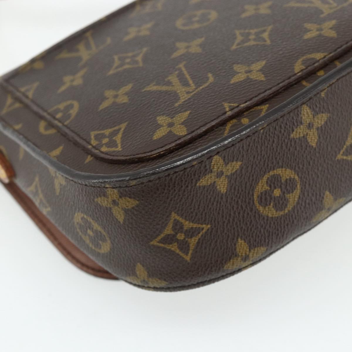 LOUIS VUITTON Monogram Saint Cloud MM Shoulder Bag M51243 LV Auth ep14137