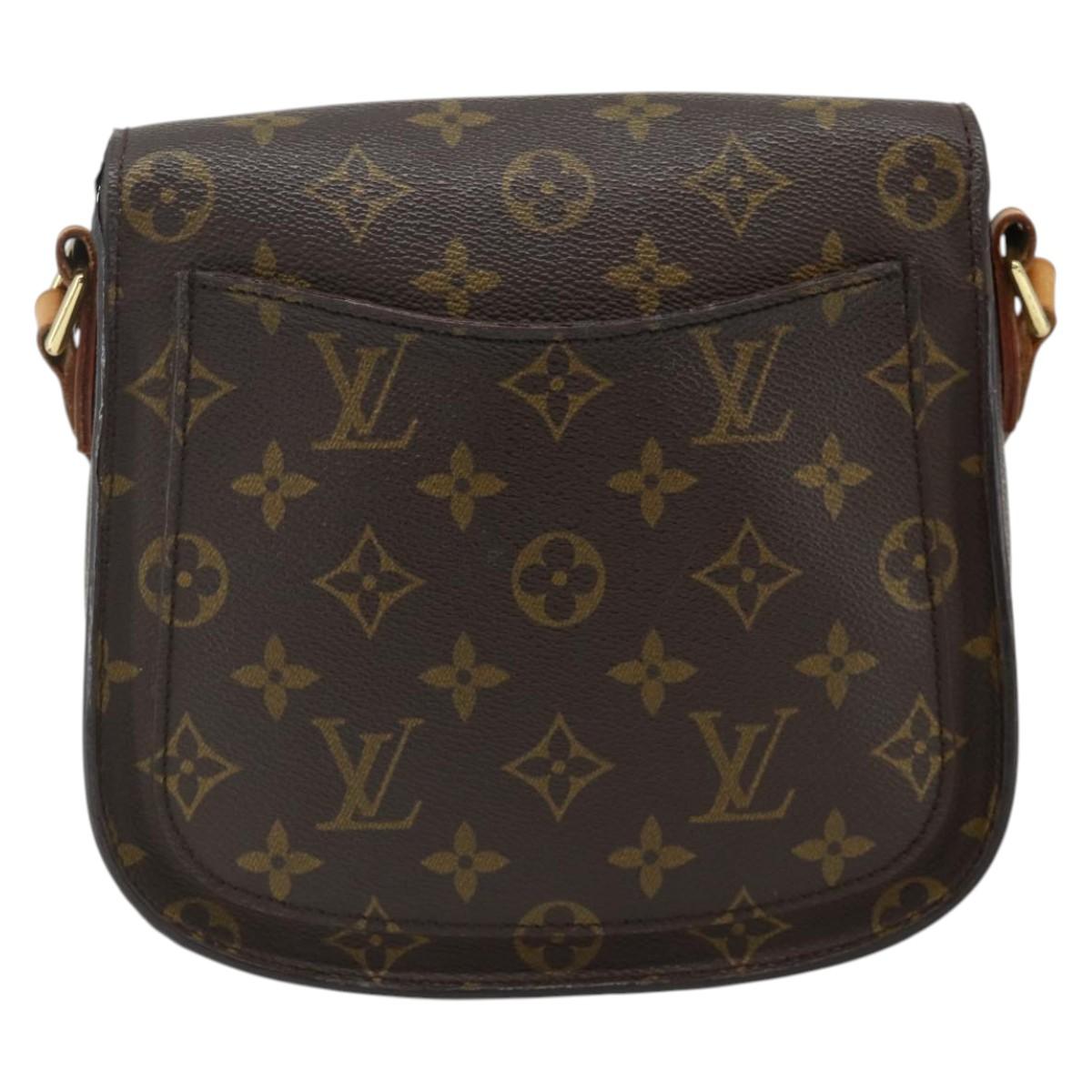 LOUIS VUITTON Monogram Saint Cloud MM Shoulder Bag M51243 LV Auth ep14137
